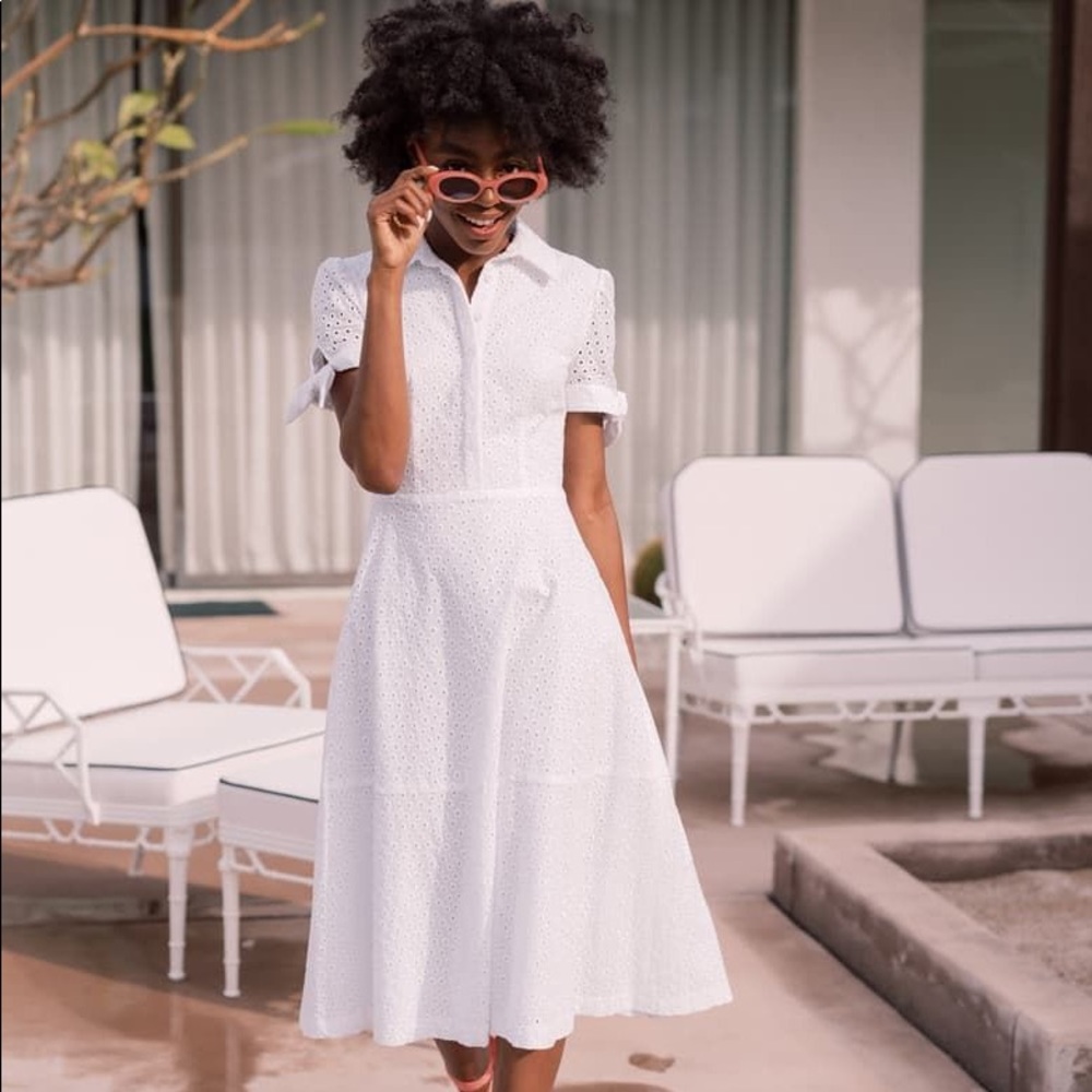 White Judith Gal Meets Glam Dress